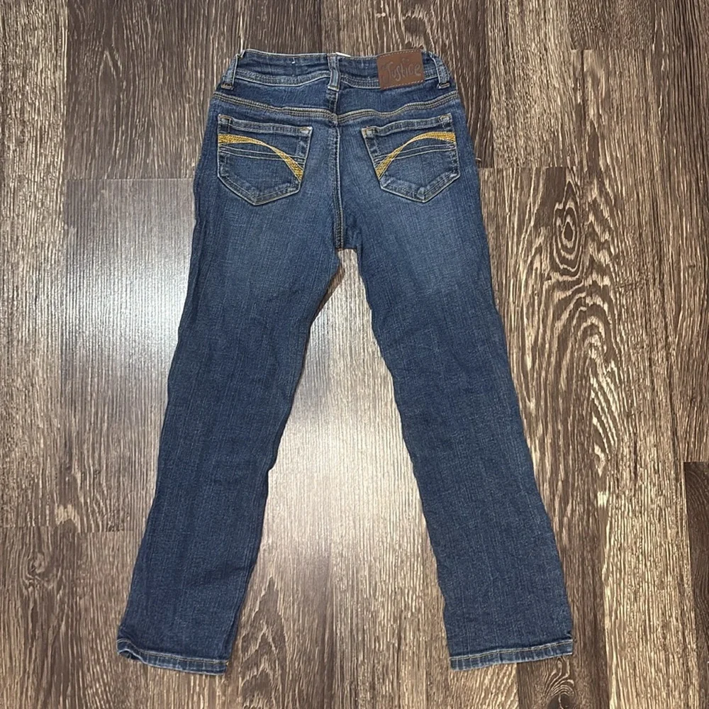 Girls Justice jeans simply low straight jeans size 7R
